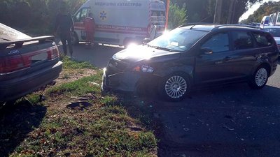 У вранішній аварії у Черкасах отримали травми водій та вагітна пасажирка