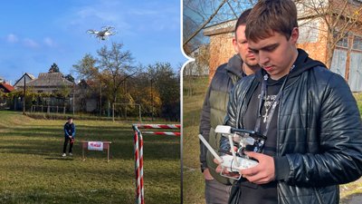 У Полтаві вперше провели навчальний дрон-рейсинг