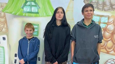 Артем, Ольга та Максим Мамотові, зниклі в Люботині