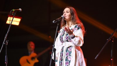 Мар'яна Савка на фестивалі "Земля поетів" у Львові