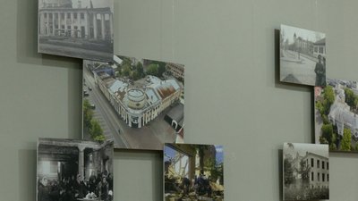 "Рашизм = фашизм": у Чернігові відкрили виставку присвячену війні з Росією "Рашизм = фашизм": у Чернігові відкрили виставку присвячену війні з Росією