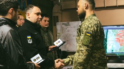 Керівник ГУР Буданов відвідав Запорізький напрямок Керівник ГУР Буданов відвідав Запорізький напрямок