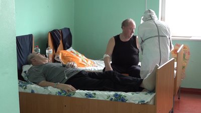 Черкаський ковідний шпиталь у колишньому пологовому заповнений на 50 відсотків Черкаський ковідний шпиталь у колишньому пологовому заповнений на 50 відсотків