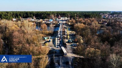 На кілька днів перекриють рух через міст у Климентове на Сумщині. Схема об'їзду