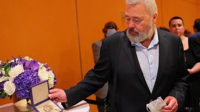 Нобелівську премію Муратова продали за понад 100 млн доларів. Гроші підуть українським дітям-біженцям