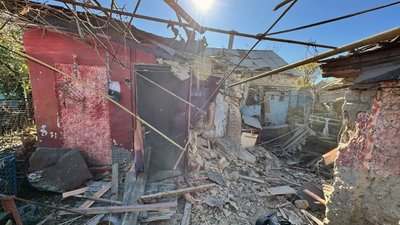 Херсон, обстріли, будинок, руйнування