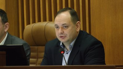 Руслан Марцінків на 39 сесії міськради Руслан Марцінків на 39 сесії міськради