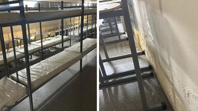 Протирадіаційного укриття одного з ліцеїв у місті Березне