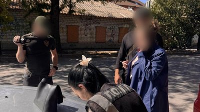 Затримання підозрюваної