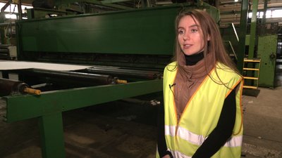 Як на Франківщині працює підприємство з Ірпеня, що виготовляє неткані матеріали Як на Франківщині працює підприємство з Ірпеня, що виготовляє неткані матеріали