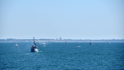 У Чорному морі відбувся збір-похід національного флоту У Чорному морі відбувся збір-похід національного флоту