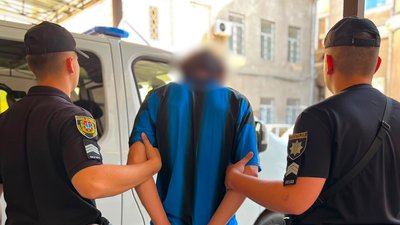 Побиття безхатька в Одесі, поліція