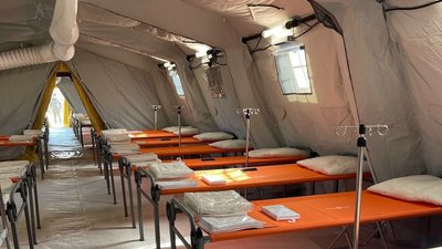 На Львівщині розгорнули ще один польовий госпіталь для лікування поранених військових