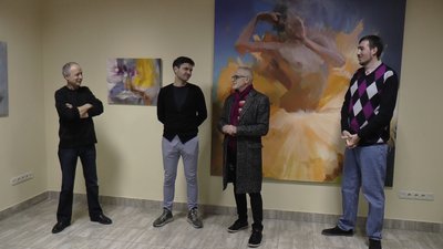Виставку живопису Юрія Писара "Amorphous" відкрили в Івано-Франківську Виставку живопису Юрія Писара "Amorphous" відкрили в Івано-Франківську