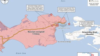 ISW: Ударна кампанія України з ізоляції Криму вже дає результат