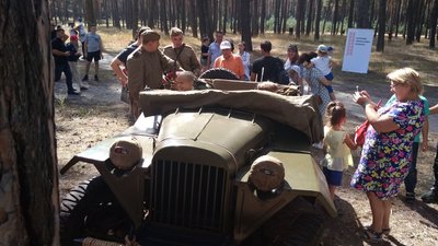 У Сумах показали реконструкцію бою за визволення міста у Другій світовій У Сумах показали реконструкцію бою за визволення міста у Другій світовій