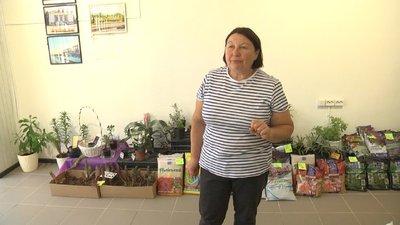 Оксана Дубик в крамниці Оксана Дубик в крамниці