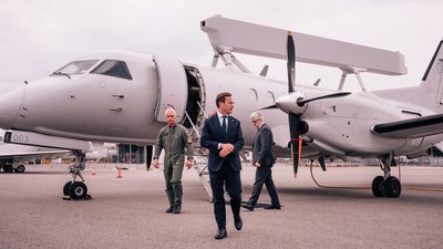 Літак радіолокаційної розвідки та управління ACS 890