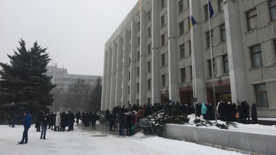 У Полтаві протестують проти підвищених тарифів