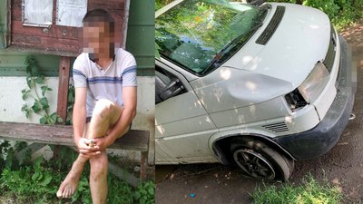 У Черкасах нетверезий водій збив велосипедиста і втік. Його затримали У Черкасах нетверезий водій збив велосипедиста і втік. Його затримали