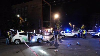 В центрі Черкас сталася ДТП, є травмовані В центрі Черкас сталася ДТП, є травмовані