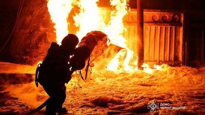 Атака БпЛА на Ніжин, травмовані четверо пожежників