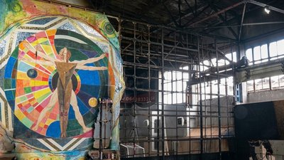 У Луцьку через атаку РФ було пошкоджено «Космогонію» — найбільшу картину у світі