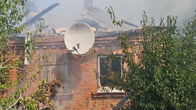 Пожежа на Запоріжжі