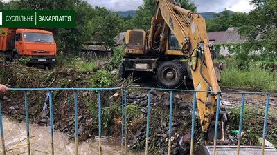 31 дворогосподарство підтопило в селі Сусково Свалявського району