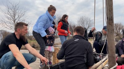 Дракар на воді: на Оствиці у Рівному відкрили п'ятий сезон Дракар на воді: на Оствиці у Рівному відкрили п'ятий сезон