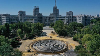 У міськраді назвали нову дату відкриття фонтану на майдані Свободи