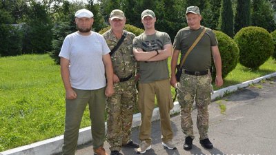 Бійці волинського "Світязя" вирушили в зону ООС Бійці волинського "Світязя" вирушили в зону ООС