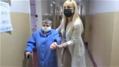 У Кропивницькому психоневрологічному інтернаті вакцинували препаратом Comirnaty 60 людей