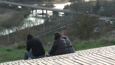 Як на Вовчинецьких горах Івано-Франківської громади облаштовують рекреаційну зону Як на Вовчинецьких горах Івано-Франківської громади облаштовують рекреаційну зону