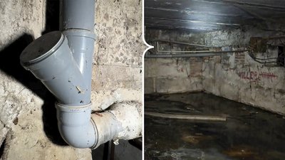 підвал багатоповерхівки у Прилуках на Чернігівщині затоплює нечистотами