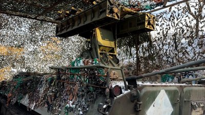 Занітно-ракетний комплекс "Стріла-10" 80 ОДШБр передова фронт Донецька область
