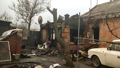 На Кіровоградщині згорів будинок багатодітної родини На Кіровоградщині згорів будинок багатодітної родини