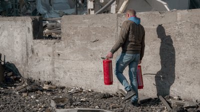 Ракета РФ знищила торговельний центр в Одесі та пошкодила будинки. Фоторепортаж Ракета РФ знищила торговельний центр в Одесі та пошкодила будинки. Фоторепортаж