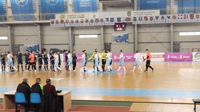 Зустрілись футзальній схід та захід. У Сумах відбувся матч чемпіонату України з футзалу