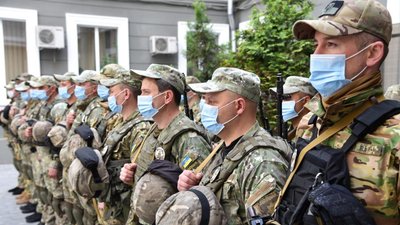 Одеські спецпризначенці вирушили в зону ООС