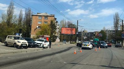 У Кропививницькому сталась аварія за участі чотирьох машин