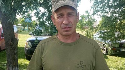 Серед звільнених з полону — військовий з Рівненщини Віктор Макарець