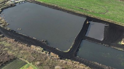 Унаслідок видобутку торфу на земельній ділянці утворилися ставки