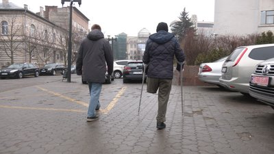Василь Джус переніс ампутацію ноги Василь Джус переніс ампутацію ноги