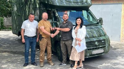 Конфіскований на Вінниччині мікроавтобус передали на потреби ЗСУ