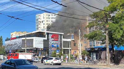 Пожежа у ТЦ "Проспект"