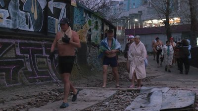 У Черкасах "моржі" розпочнуть рік із запливу Дніпром