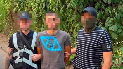У Запоріжжі викрили підозрюваного чоловіка