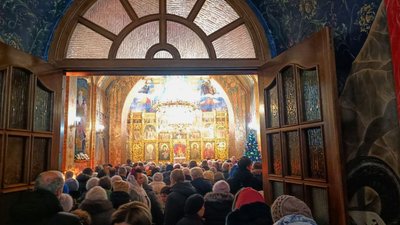 Як у Житомирі відзначають Водохреще за новоюліанським календарем Як у Житомирі відзначають Водохреще за новоюліанським календарем