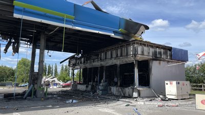 Атака на АЗС у Полтавському районі в ніч з 28 на 29 червня 